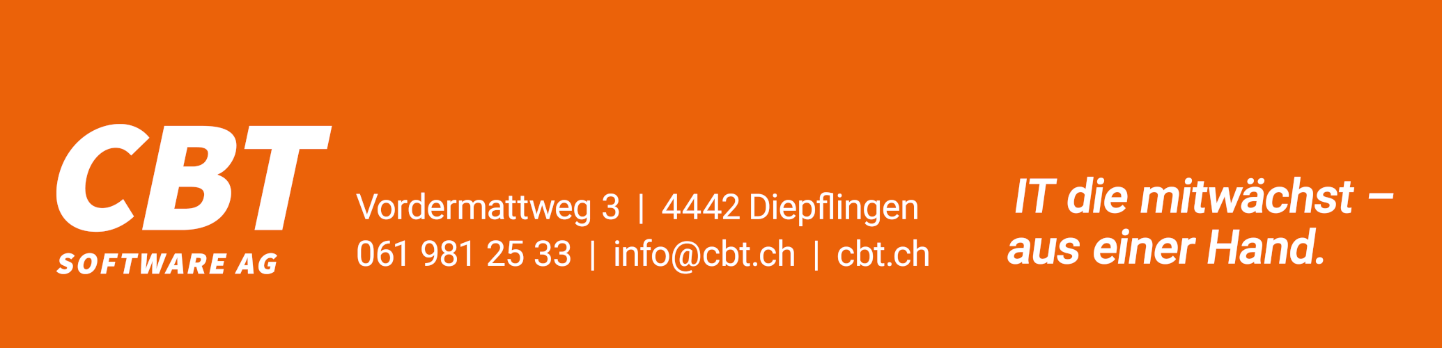 Filmsponsor 2023: CBT Software AG
